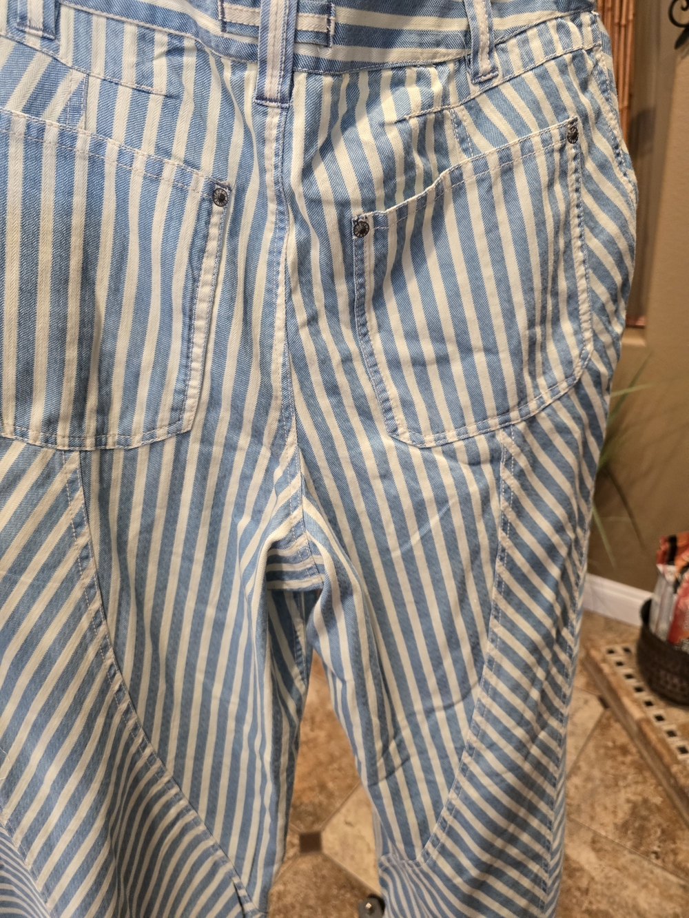 Free People Runyon striped pants, NWT L - Picture 10 of 12